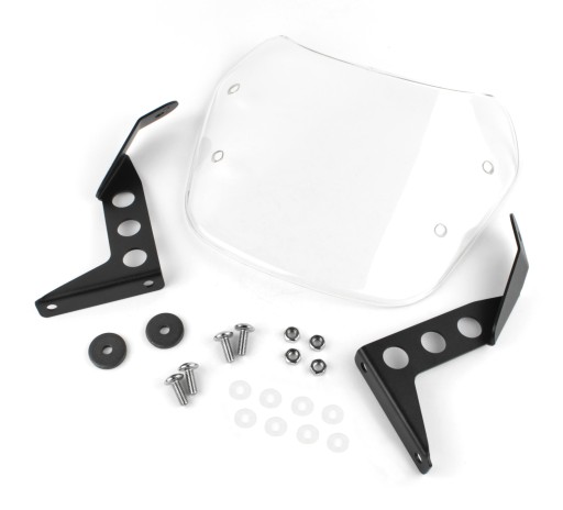 914506 - ВЕТРОВОЕ СТЕКЛО ОБТЕКАТЕЛЬ ПЕРЕДНИЙ BENELLI LEONCINO 250 БЕСЦВЕТНЫЙ