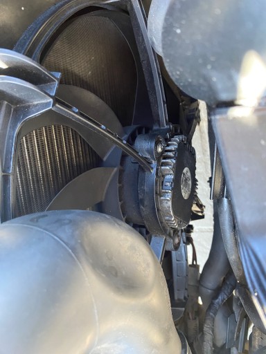 radiator fan of the engine VISCO 1.9 TDI Skoda Octavia II FL 04-10
