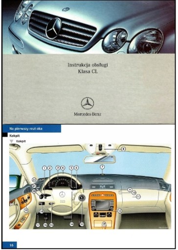 Керівництво по експлуатації Mercedes CL w215 2002-2006 RU
