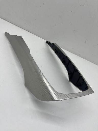 AUDI A6 C7 Zierleiste dekor tunelu srodkowego SZCZOTKOWANE ALUMINIUM