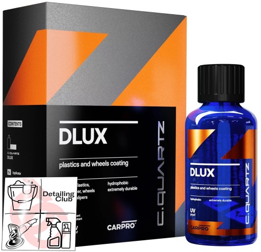 КЕРАМІЧНЕ ПОКРИТТЯ CARPRO CQUARTZ DLUX ДЛЯ ЗОВНІШНІХ ПЛАСТИКОВИХ ОБОДІВ 100 МЛ