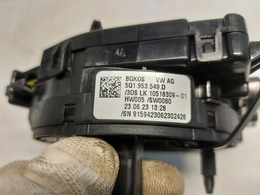 Audi Q4 E-TRON 89A 89E krúžok ZWIJAK airbag 5Q1953549D