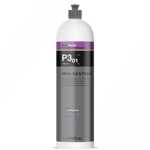 KOCH CHEMIE MICRO CUT & FINISH P3.01 ПОЛІРУЮЧА ПАСТА 1л