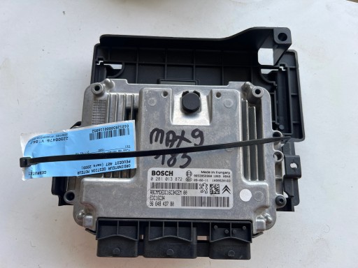 PEUGEOT 407 1.6 0281013872 9664843780 9653958980 1039S20163 computer ECU