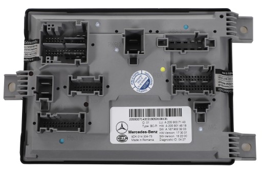 A2059007143 Модуль контроллера компьютера Mercedes A205