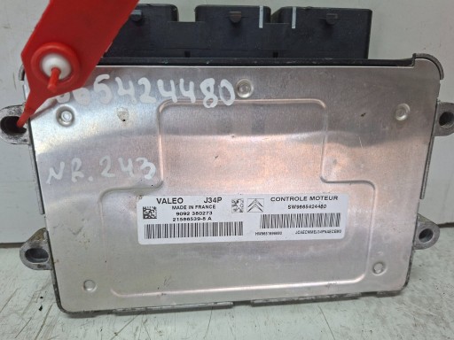 Bedienteil DES MOTORS 21586539-8 A 9665424480 CITROEN PEUGEOT 1.4 und 8V