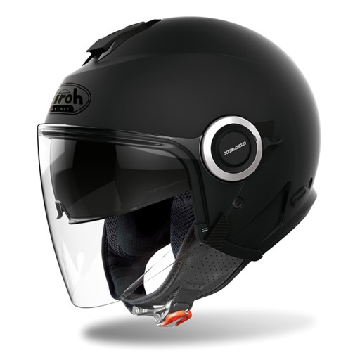 AIROH HELIOS ОТКРЫТЫЙ ШЛЕМ МАТОВЫЙ ЧЕРНЫЙ XS