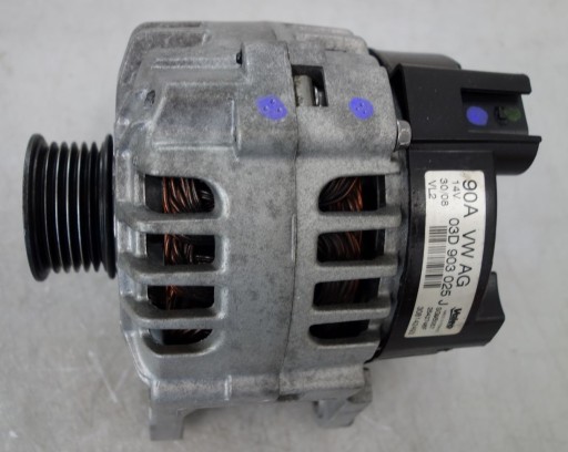 Генератор vw polo lupo seat ibiza skoda fabia 1.2 03d903025j valeo 90a
