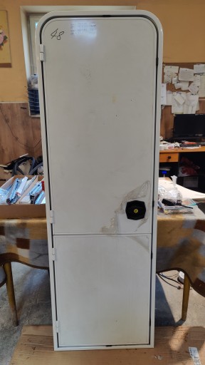 DRZWIKAMP1 - ВХІДНІ ДВЕРІ БУДИНОК НА КОЛЕСАХ КАРАВАН НОВИЙ