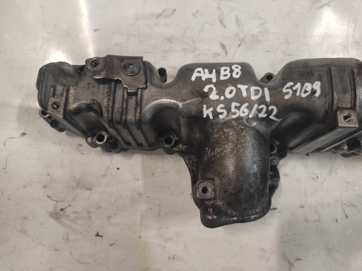 Saugrohr Unterteil regler KLAP AUDI A4 B8 2.0 TDI