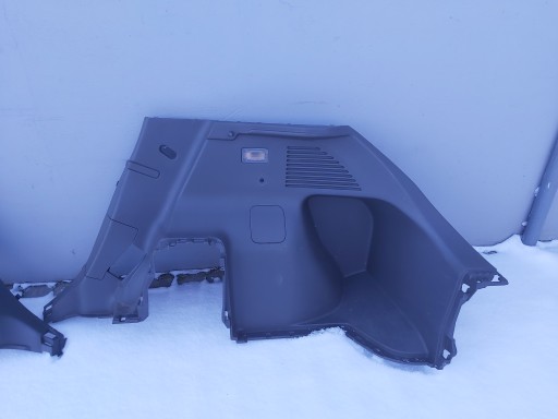 boot upholstery rear part left NISSAN LEAF and