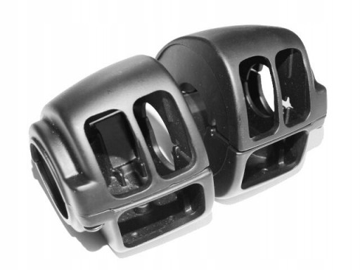 OP-013 - КОРПУСА ПЕРЕКЛЮЧАТЕЛЕЙ ЧЕРНЫЙ МАТОВЫЙ HARLEY DAVIDSON