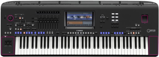 Yamaha Genos / Genos2 ochranné fólie na nástroj BLACK SET - čierna