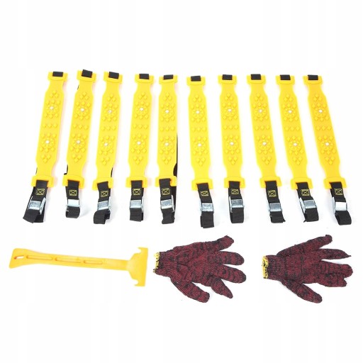 10ШТ УНИВЕРСАЛЬНЫЕ ЗИМНИЕ ЦЕПИ ДЛЯ КОЛЕС