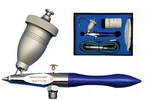 Мини-пескоструйная машина аэрограф Adler ad-7778 сопло 0,5 мм