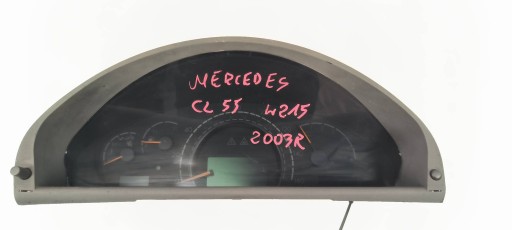 dials clock 1031098050 MERCEDES W215