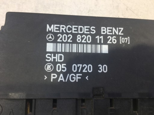 comfort control unit W202 1.8 2028201126