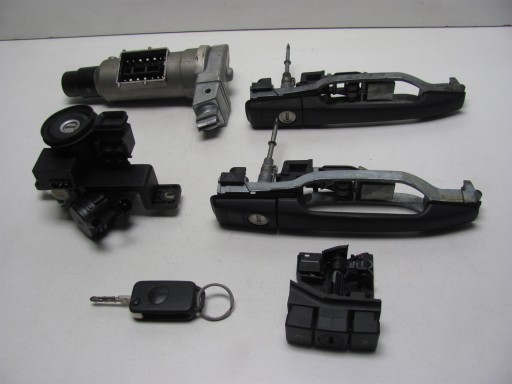 Mercedes R129 SL Комплект замка зажигания + ручки дверей