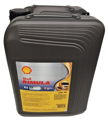 Shell Rimula R5 LE 10w40 20л Low Saps VDS 4 E9 E7 НОВАЯ УПАКОВКА 2023 г.