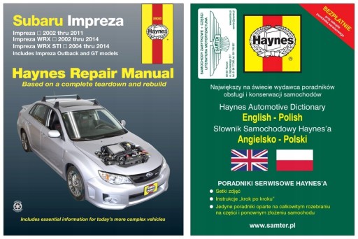 Subaru Impreza / WRX / STI (2002-2014) руководство