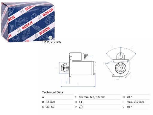 0 986 - Стартер ds 3 ds 4 citroen berlingo berlingo multispace berlingo