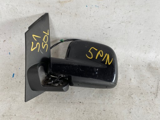 VW CADDY III LIFT 11- mirror left 5 PIN 2K5857501BH