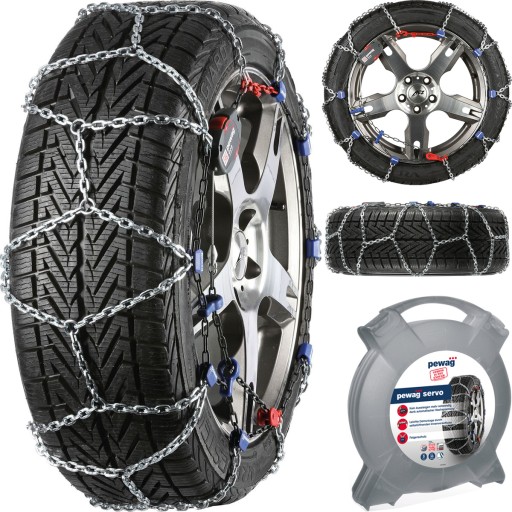 Ланцюги протиковзання pewag servo rs 68 12 мм - якість самонатягування