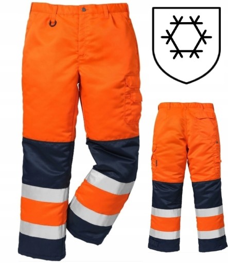ЗИМНИЕ ТЕПЛЫЕ РАБОЧИЕ БРЮКИ FRISTADS HI-VIS