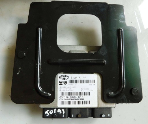 6LPB - Citroen c4 і picasso 1.8 16v комп'ютер ecu контролер iaw6lpb 9663805380