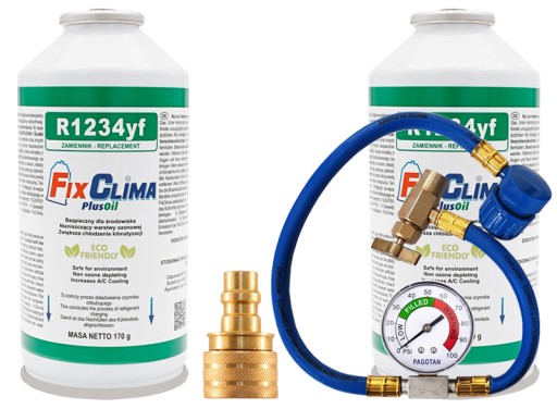 Комплект для заправки кондиціонера R1234YF 340G