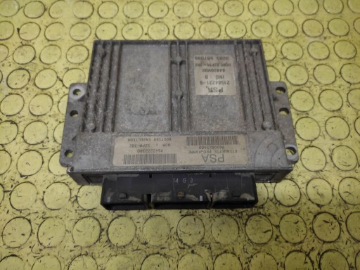 PEUGEOT PARTNER Unité de contrôle Moteur 9650825480