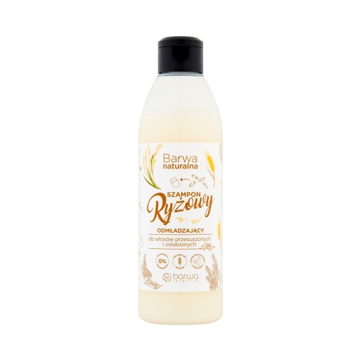 Barwa Naturalna szampon do włosów 300ml ryżowy