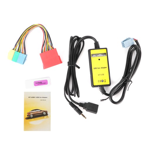 8-контактный адаптер CD-чейнджера 20 Гц-20 кГц MP3