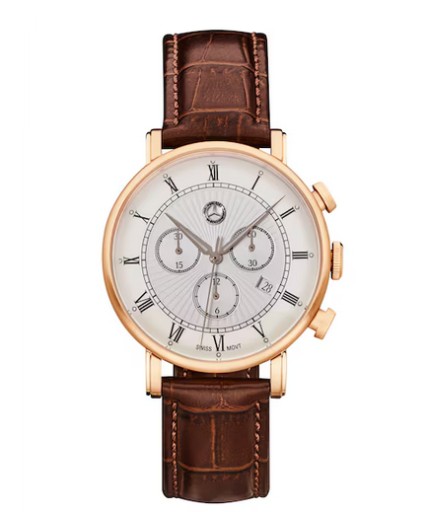 КЛАССИЧЕСКИЕ РЕТРО ЗОЛОТЫЕ МУЖСКИЕ ЧАСЫ MERCEDES BENZ OE