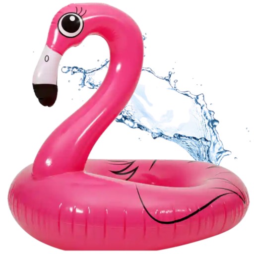 Надувне кільце фламінго для різних типів пляжів