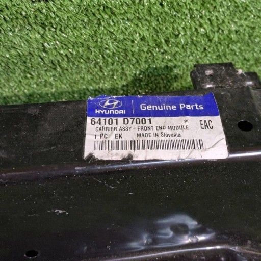 support panel for radiators upper pillar iron HYUNDAI TUCSON III 15- NR.P591