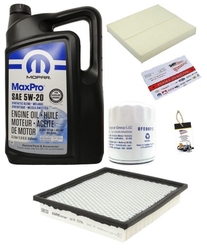 MOPAR 5W20 + ГОРОДСКИЕ ФИЛЬТРЫ 3.3 08-10