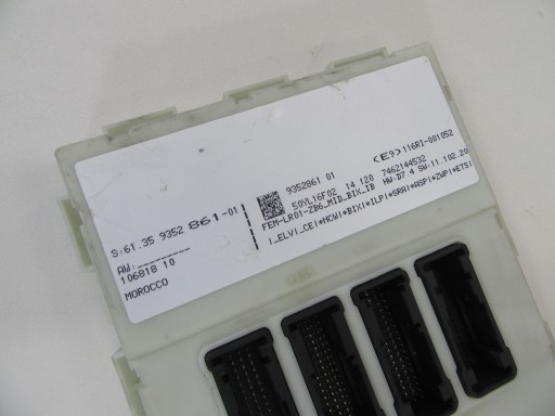 control unit FEM module BMW F20 F21 F22 F30 F31 F32 F33 F34 F82 F87