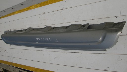 BMW X3 E83 moulding threshold for threshold left m-packet SREBRNA TITANSILBER