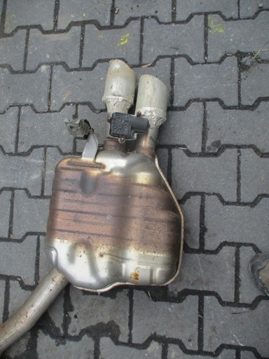 dämpfer endschalldämpfer auspuff AUDI A8 4H0 4.4 TFSI 4H0253211F