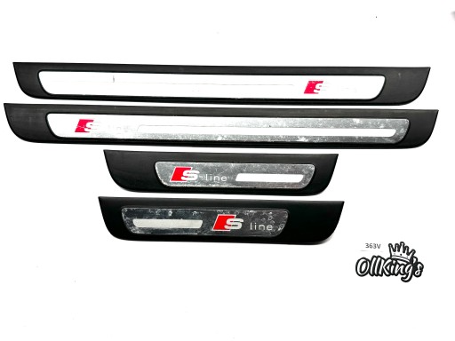 AUDI A4 B8 SLINE mouldings threshold moulding threshold S-LINE 8K0853373B 8K0853374B
