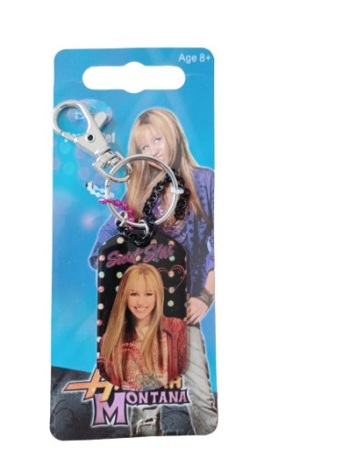 Металевий брелок Ханна Монтана