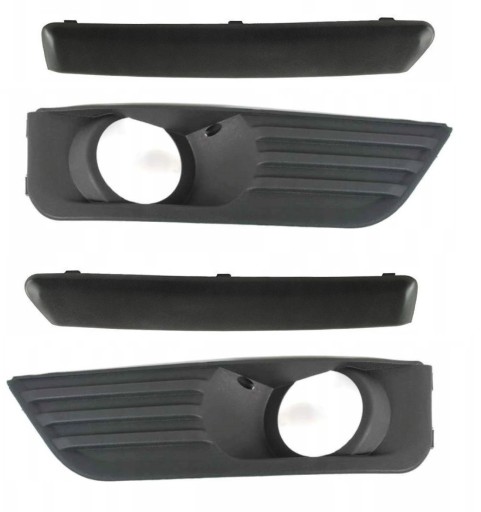 320207-9, 320227-4, - FORD FOCUS 2 ПОВНИЙ КОМПЛЕКТ ПУСТУШКА ГАЛОГЕННІ ЗАГЛУШКИ РАМКА