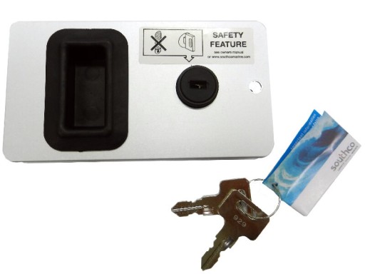 MF-02-110-60 - SOUTHCO АЛЮМІНІЄВИЙ РОЗСУВНИЙ ДВЕРНИЙ ЗАМОК