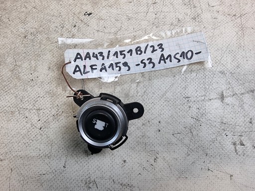 button START STOP OE 156041426 ALFA ROMEO 159