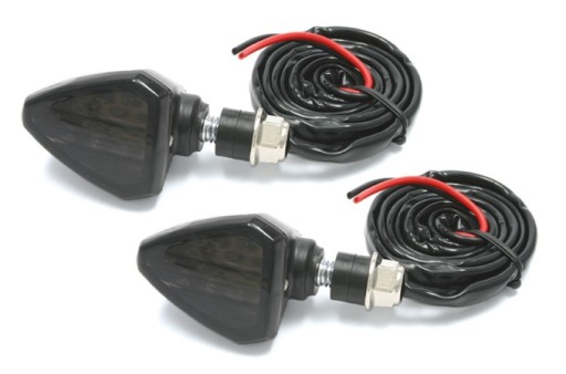 D45-60-108 - DRC светодиодные треугольные указатели поворота 2шт. дым