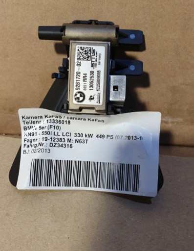 Bmw f10 f01 f07 кафас камера 9281720
