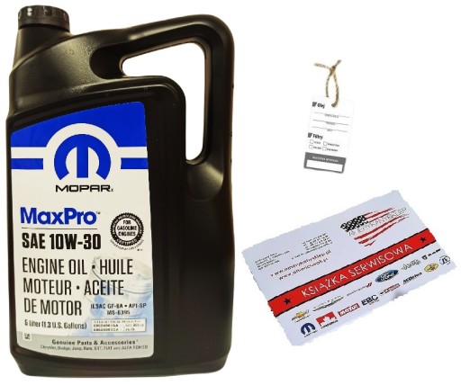 Моторна олива Mopar MaxPro 5 л 10W-30