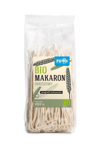 MAKARON (ORKISZOWY) SPAGHETTI LUKSUSOWY BIO 250 g