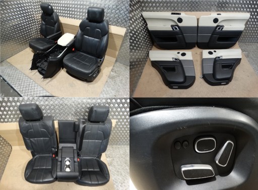 IDEALNE KPL. seats leather RANGE ROVER L494 1